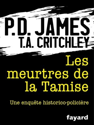 cover image of Les Meurtres de la Tamise